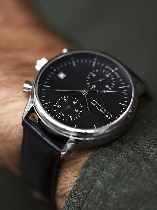 1840 Chronograph - Steel/Black