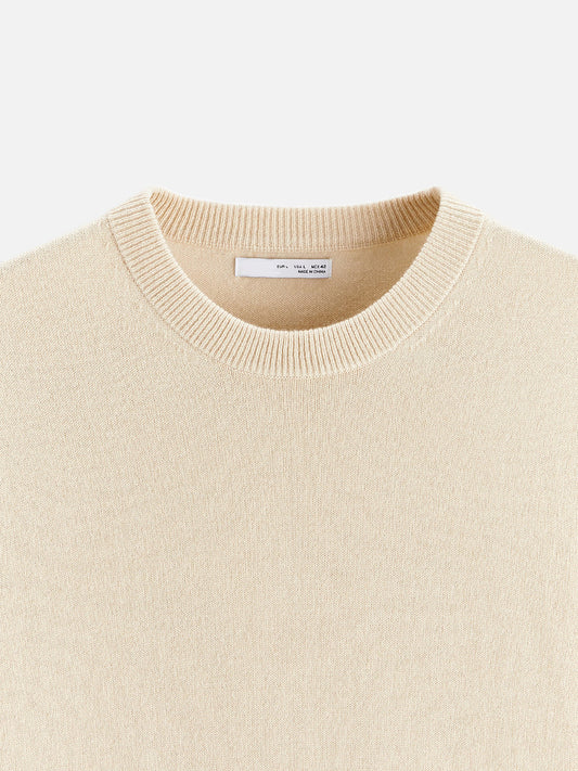 Easy Care Textured Shirt Beige