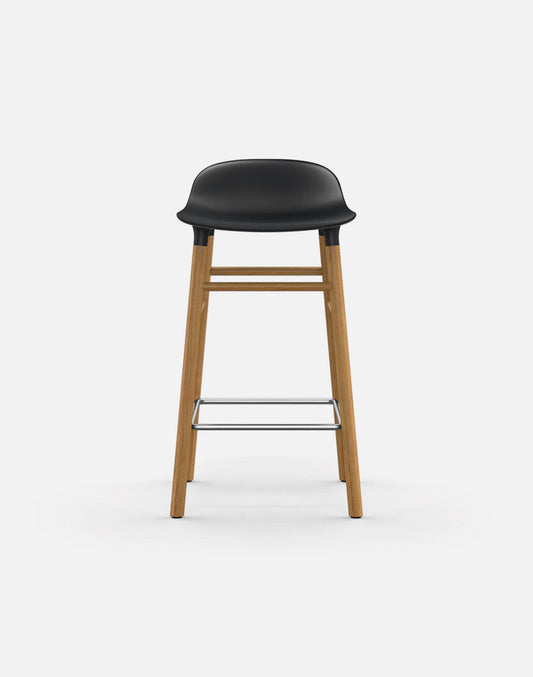 Form Bar Stool Oak Base
