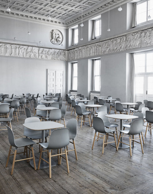 Form Chair Brass Base